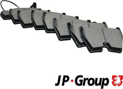 JP Group 1163609310 - Əyləc altlığı dəsti, əyləc diski furqanavto.az