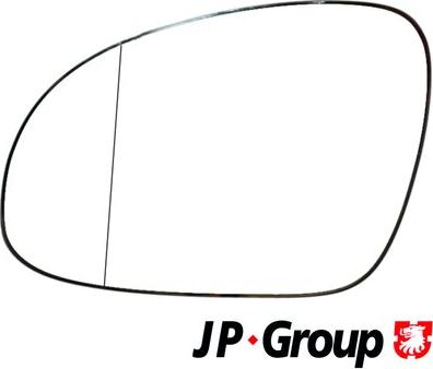 JP Group 1189304570 - Güzgü Şüşəsi, xarici güzgü furqanavto.az