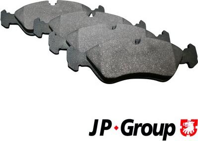 JP Group 1263600910 - Əyləc altlığı dəsti, əyləc diski furqanavto.az