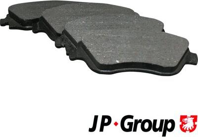 JP Group 1263601110 - Əyləc altlığı dəsti, əyləc diski furqanavto.az