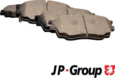 JP Group 3863600710 - Əyləc altlığı dəsti, əyləc diski furqanavto.az