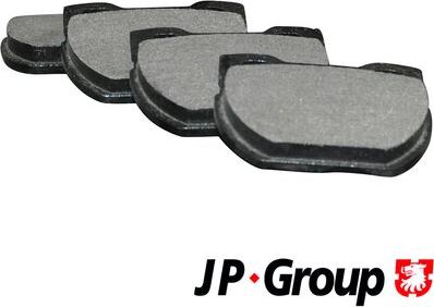 JP Group 3763700210 - Əyləc altlığı dəsti, əyləc diski furqanavto.az