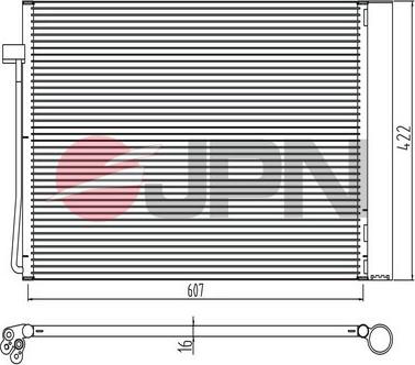 JPN 60C9082-JPN - Kondenser, kondisioner furqanavto.az