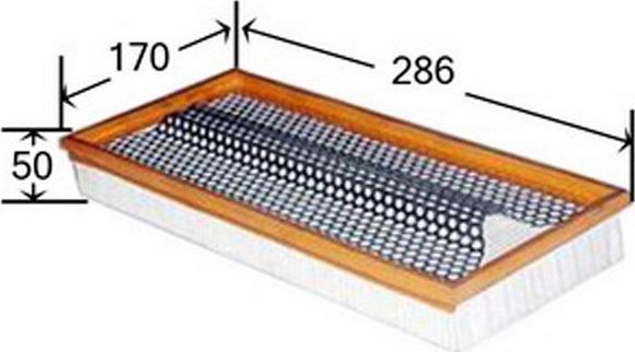 JS Asakashi A9604 - Hava filtri furqanavto.az