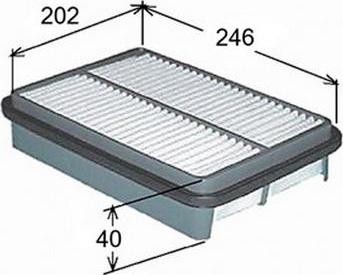 JS Asakashi A9204 - Hava filtri furqanavto.az