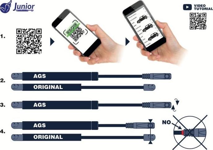 JUNIOR AGS425350 - Qazlı bulaq, baqaj, yük yeri furqanavto.az