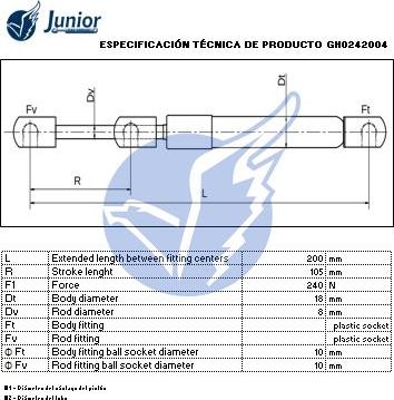 JUNIOR GH0242004 - Qaz bulaq, kapot furqanavto.az