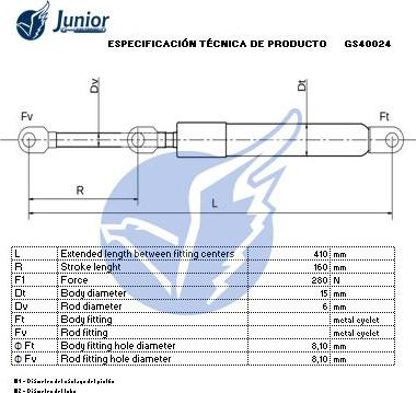 JUNIOR GS40024 - Qaz bulaq, kapot furqanavto.az