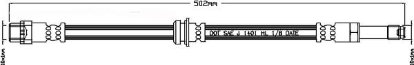 Juratek JBH1067 - Əyləc şlanqı furqanavto.az