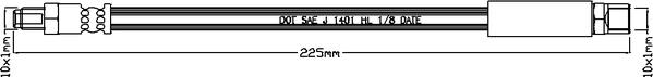 Juratek JBH1019 - Əyləc şlanqı furqanavto.az