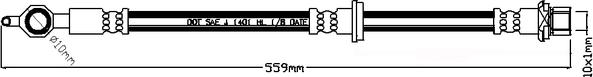 Juratek JBH1082R - Əyləc şlanqı furqanavto.az