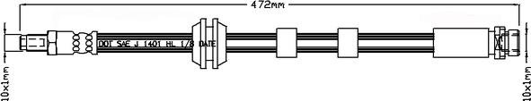 Juratek JBH1037 - Əyləc şlanqı furqanavto.az