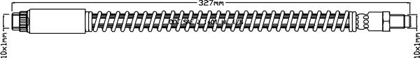 Juratek JBH1026 - Əyləc şlanqı furqanavto.az