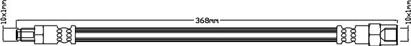 Juratek JBH1023 - Əyləc şlanqı furqanavto.az