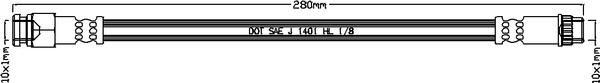 Juratek JBH1159 - Əyləc şlanqı furqanavto.az