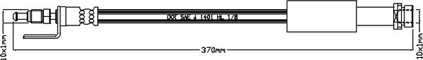 Juratek JBH1161 - Əyləc şlanqı furqanavto.az