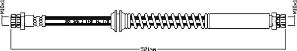 Juratek JBH1133 - Əyləc şlanqı furqanavto.az