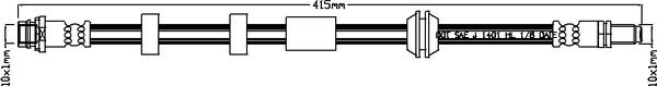 Juratek JBH1175 - Əyləc şlanqı furqanavto.az