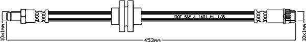 Juratek JBH1226 - Əyləc şlanqı furqanavto.az