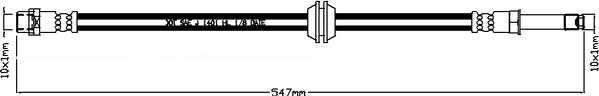 Juratek JBH1222 - Əyləc şlanqı furqanavto.az