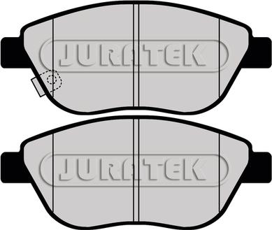 Juratek JCP4458 - Əyləc altlığı dəsti, əyləc diski furqanavto.az