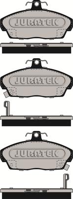 Juratek JCP613 - Əyləc altlığı dəsti, əyləc diski furqanavto.az