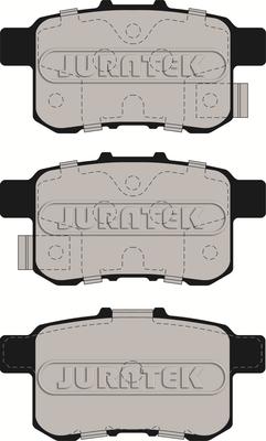 Juratek JCP079 - Əyləc altlığı dəsti, əyləc diski furqanavto.az