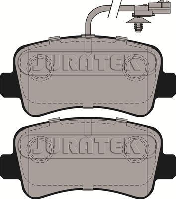 Juratek JCP074 - Əyləc altlığı dəsti, əyləc diski furqanavto.az