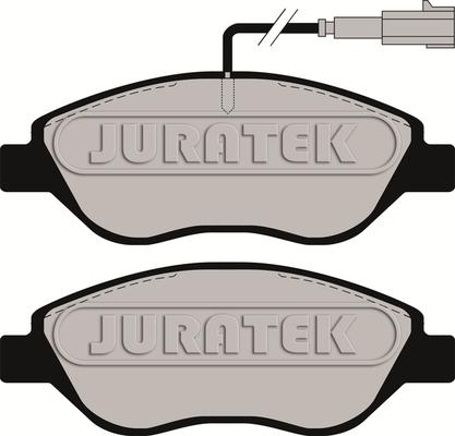 Juratek JCP1468 - Əyləc altlığı dəsti, əyləc diski furqanavto.az