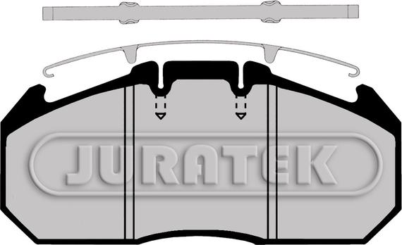 Juratek JCP1404 - Əyləc altlığı dəsti, əyləc diski furqanavto.az