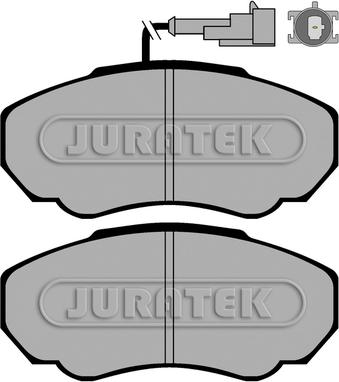 Juratek JCP1478 - Əyləc altlığı dəsti, əyləc diski furqanavto.az