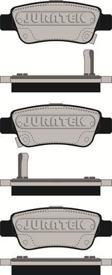 Juratek JCP169 - Əyləc altlığı dəsti, əyləc diski furqanavto.az