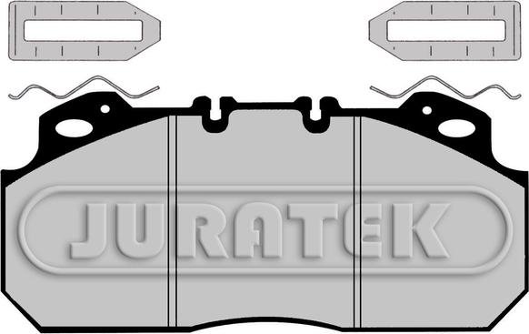 Juratek JCP1047 - Əyləc altlığı dəsti, əyləc diski furqanavto.az