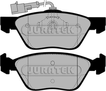 Juratek JCP1052 - Əyləc altlığı dəsti, əyləc diski furqanavto.az