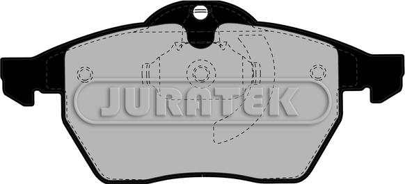 Juratek JCP1068 - Əyləc altlığı dəsti, əyləc diski furqanavto.az