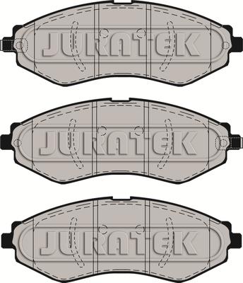 Juratek JCP1116 - Əyləc altlığı dəsti, əyləc diski furqanavto.az