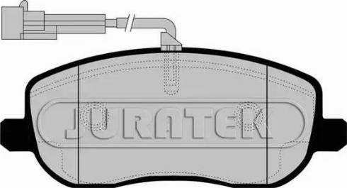 Juratek JCP1787 - Əyləc altlığı dəsti, əyləc diski furqanavto.az