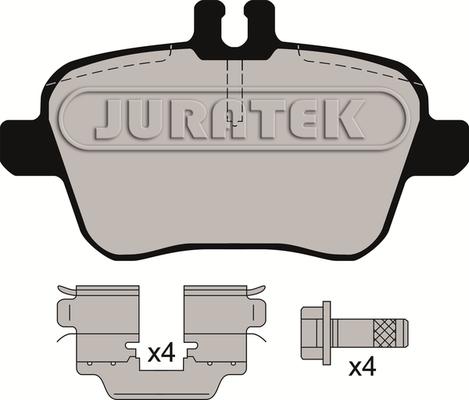 Juratek JCP8134 - Əyləc altlığı dəsti, əyləc diski furqanavto.az