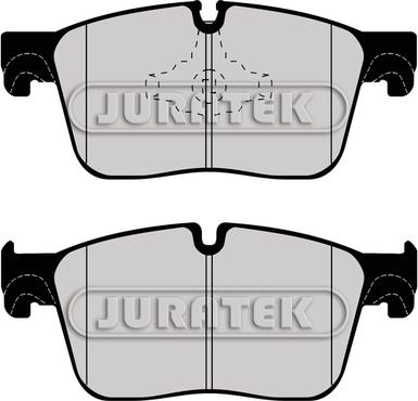 Juratek JCP8126 - Əyləc altlığı dəsti, əyləc diski furqanavto.az