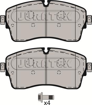 Juratek JCP8302 - Əyləc altlığı dəsti, əyləc diski furqanavto.az