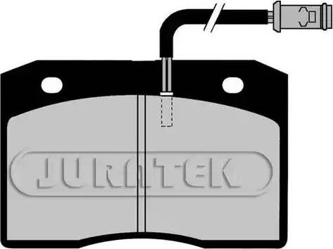 Juratek JCP377 - Əyləc altlığı dəsti, əyləc diski furqanavto.az