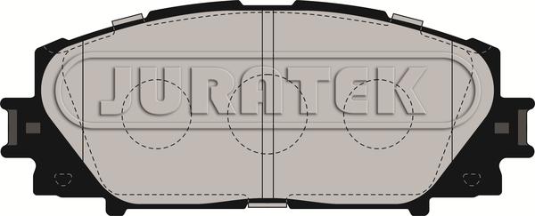 Juratek JCP214 - Əyləc altlığı dəsti, əyləc diski furqanavto.az