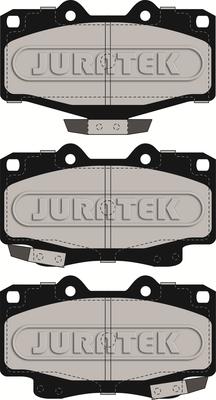 Juratek JCP797 - Əyləc altlığı dəsti, əyləc diski furqanavto.az