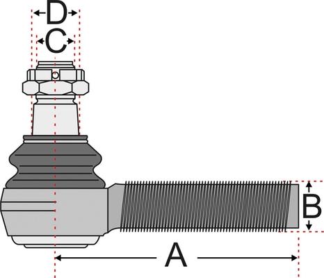 Juratek JSS2143A - Bağlama çubuğunun sonu furqanavto.az