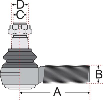 Juratek JSS2117A - Bağlama çubuğunun sonu furqanavto.az