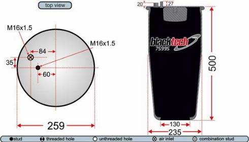 Juratek RML75995 - Körük, pnevmatik asqı furqanavto.az