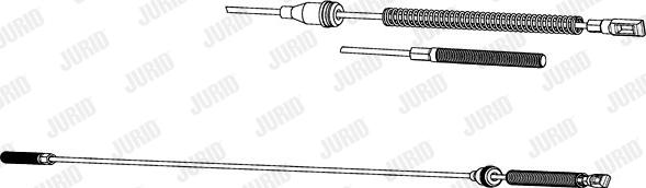 Jurid 432121J - Kabel, dayanacaq əyləci furqanavto.az