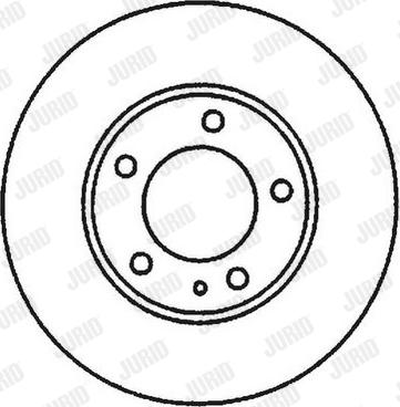 EURODEAL AUTOPARTS 888 - Əyləc Diski furqanavto.az