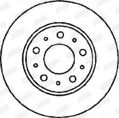 Jurid 561512J-1 - Əyləc Diski furqanavto.az