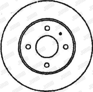 Jurid 561128JC - Əyləc Diski furqanavto.az